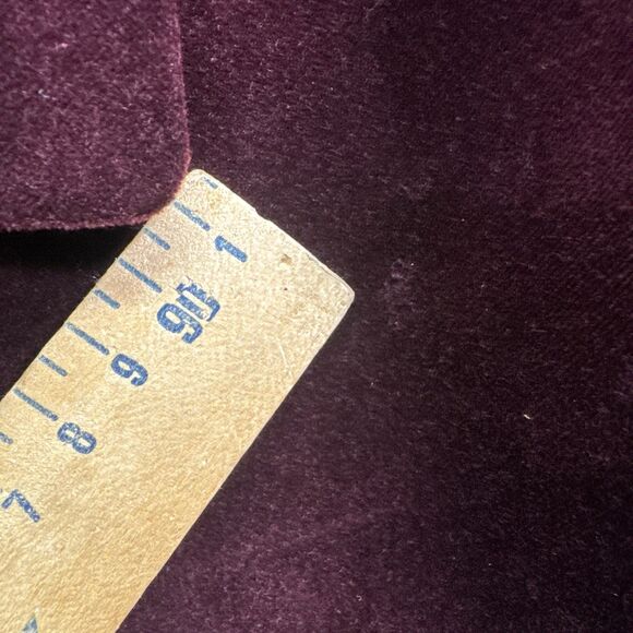 J. Ferrar Evening Ed. Merlot Velvet Men's Blazer Jacket Slim Fit 42R Burgundy - Picture 5 of 16